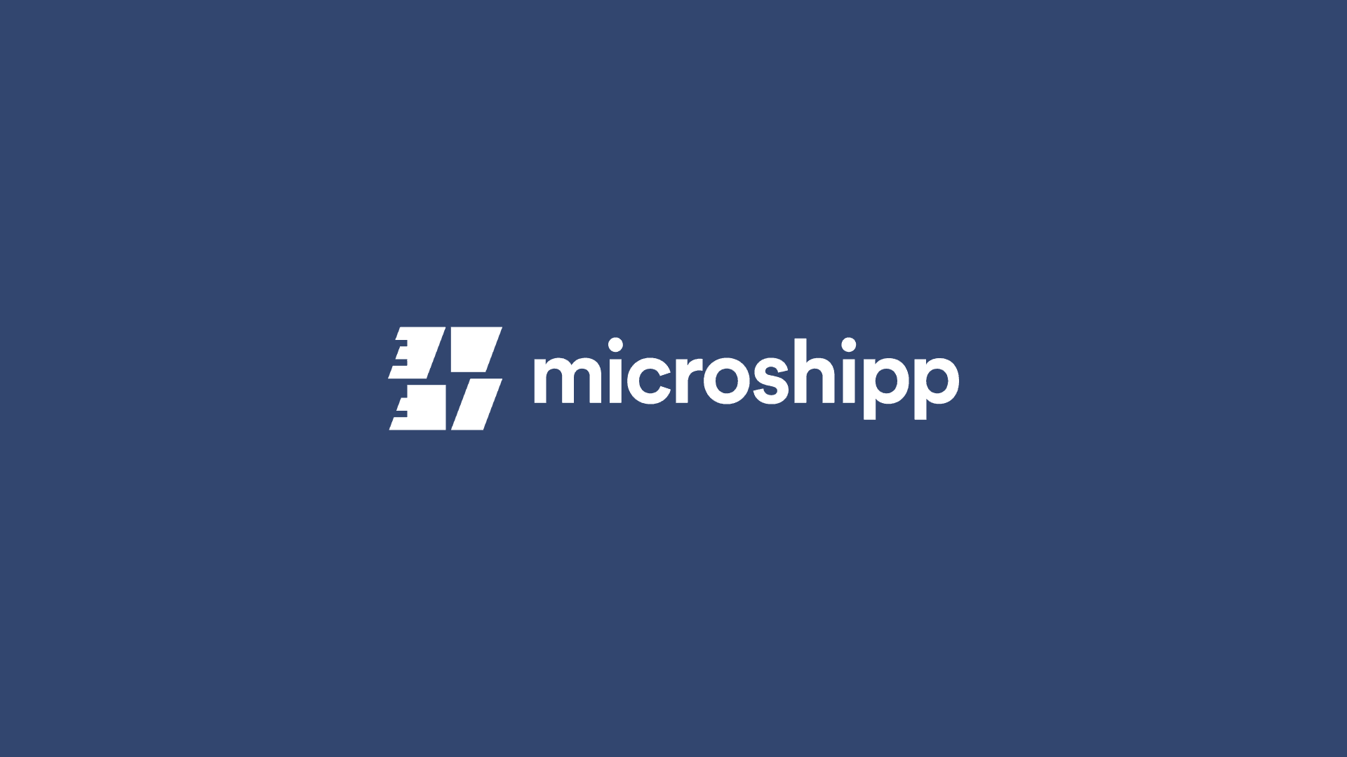 Microshipp new logo and website