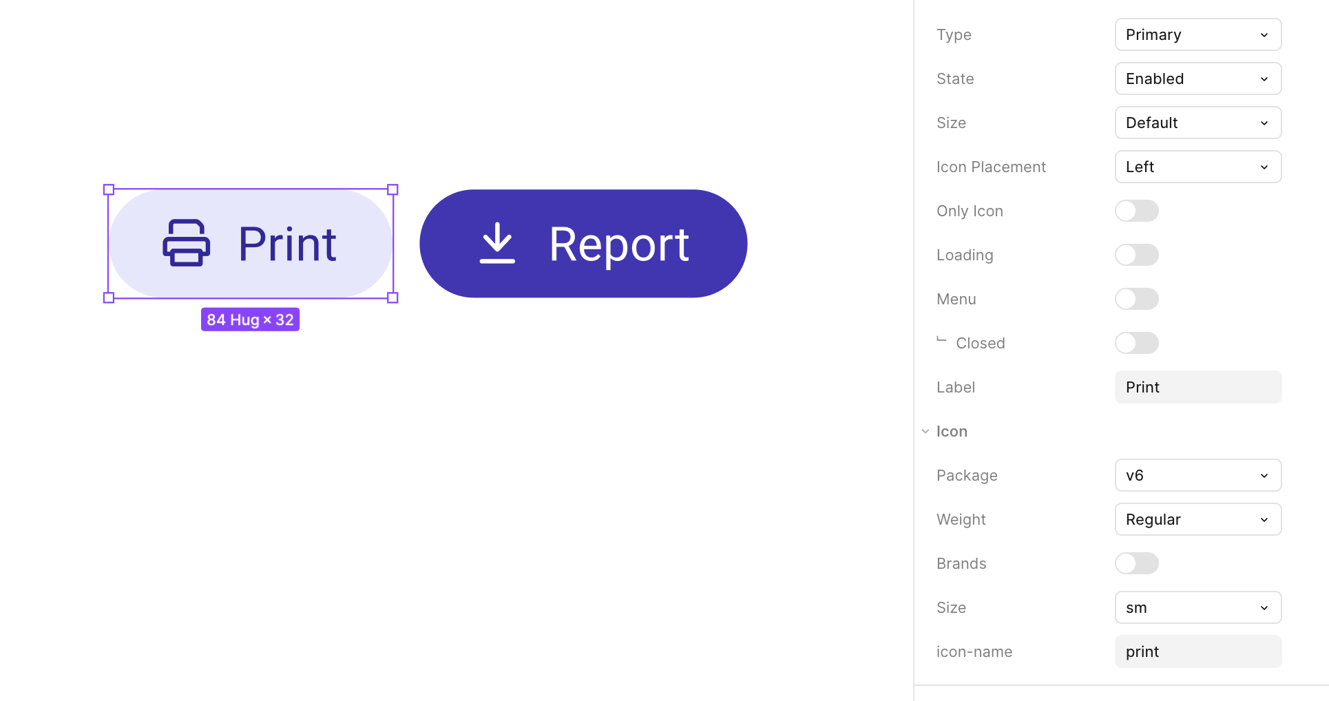 Button component